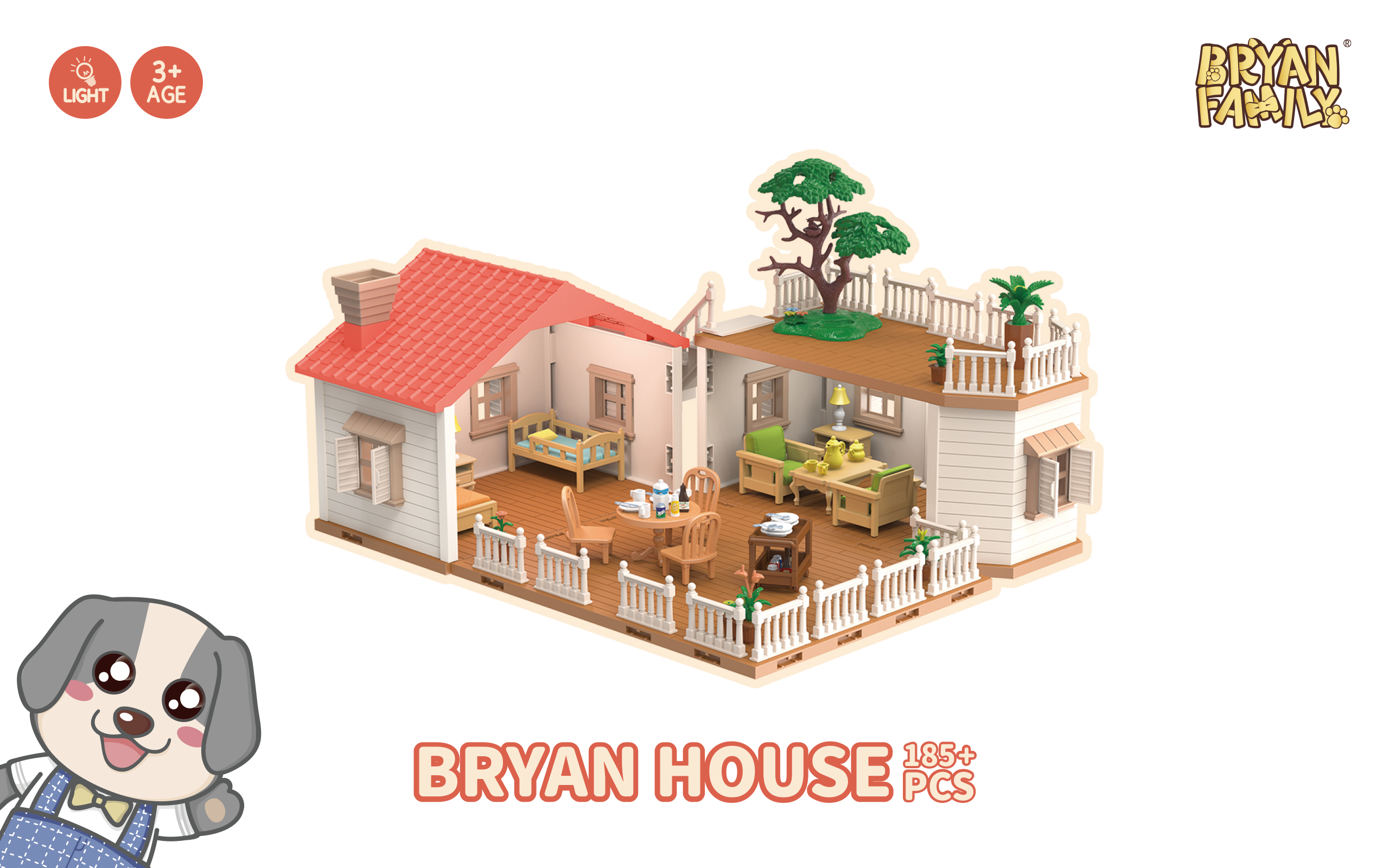 Bryan House 185+PCS