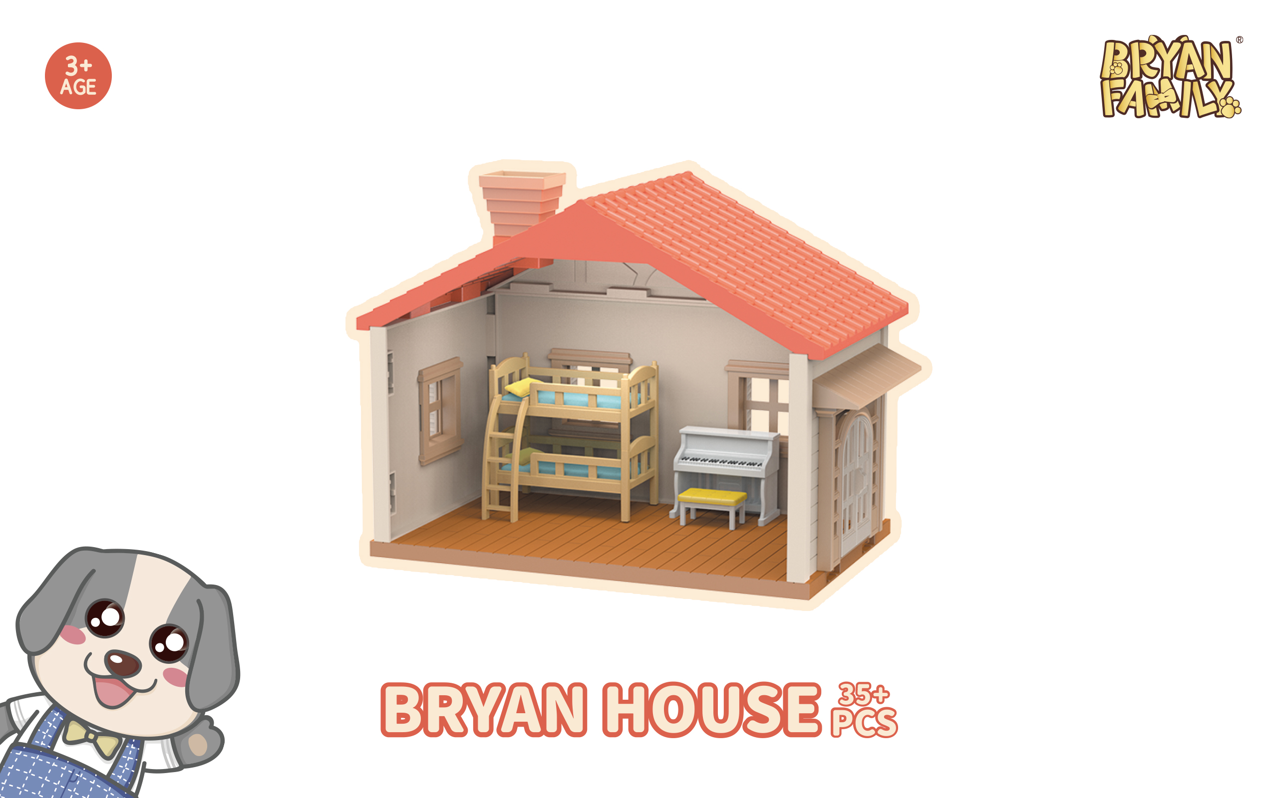 Bryan House 35+PCS