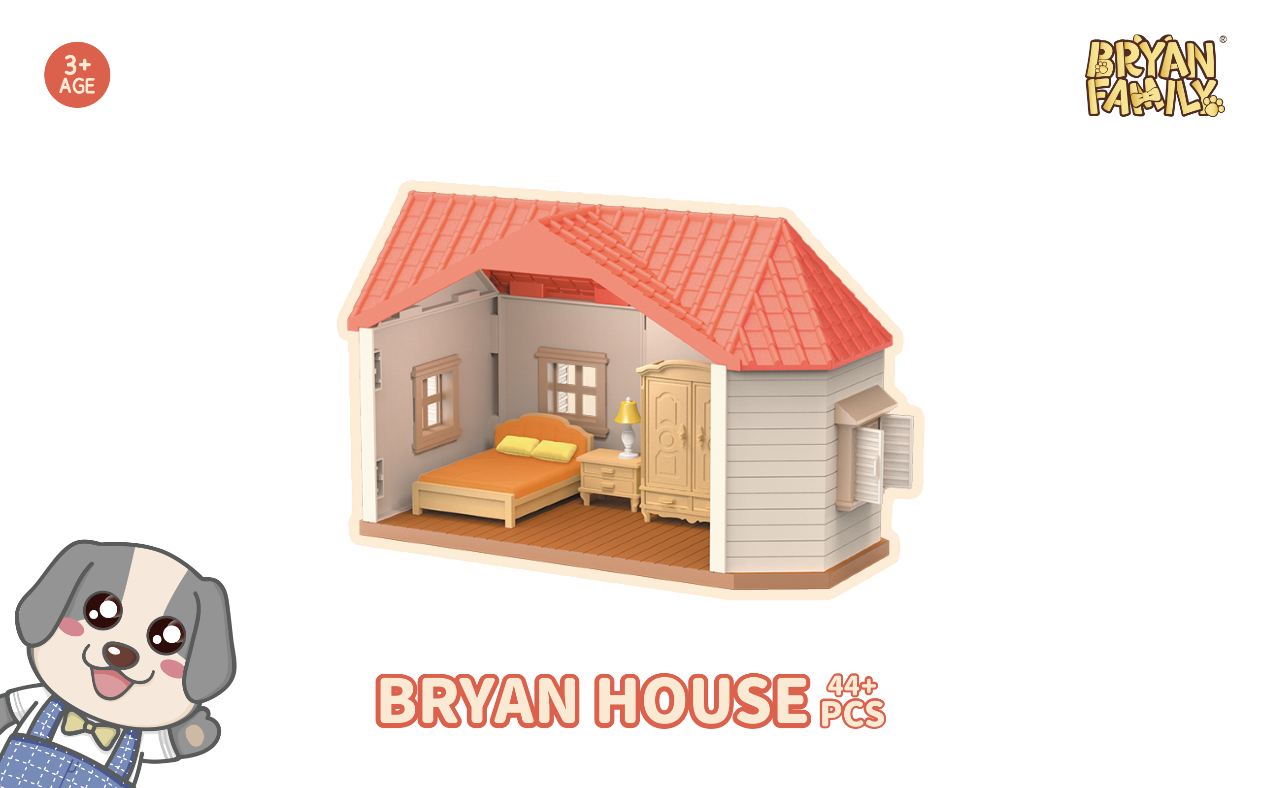Bryan House 44+PCS